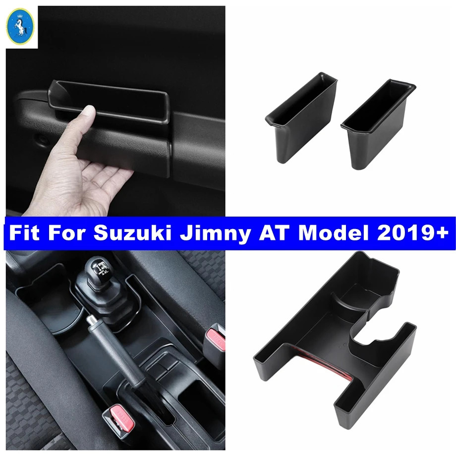 

Front Door Handle Armrest Box Finishing Box Case Cover For Suzuki Jimny AT Model 2019 - 2023 Modified Door Handle Storage Box