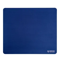 Ultraglide Meow Ultraerialace Esports Gaming Mouse Pad - Rough Textured, Red, Large Size - 490x420mm (Navy blue)