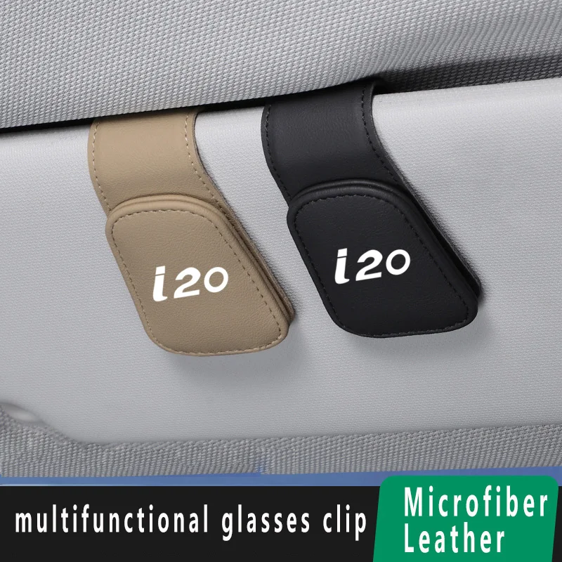 Car Eyeglass Holder Glasses Storage Clip For Hyundai i20 Auto