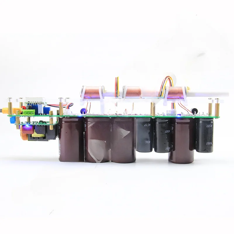 

Integrated electromagnetic gun, simple multi-stage DIY coil gun, physics and electricity experiment/science and education model
