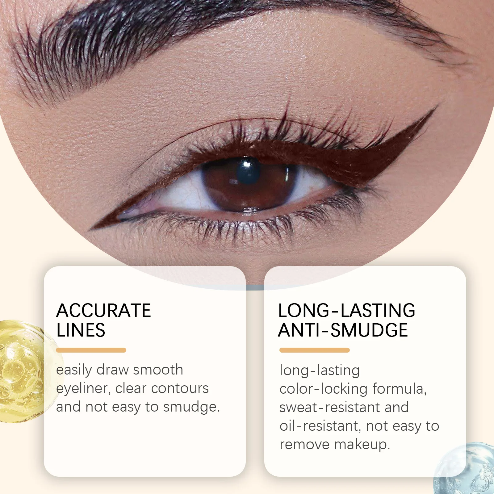 Waterproof Matte Eyeliner Gel Pen Precise Quick Dry Eye Makeup_voghion.com