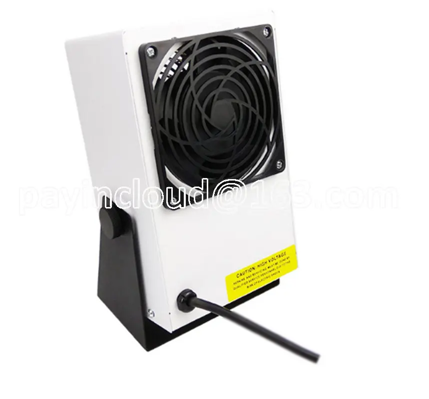 

Fan Professional Anti-Static Ion Desktop Ionizer Eliminates Static Electricity 25W 110V/60Hz or 220V/50Hz 45 110cfm 40cm 60cm