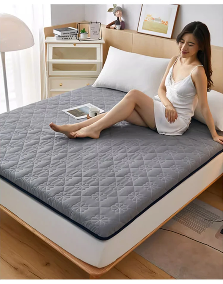 Description Picture 4 of itemSponge mattress elastic cushion household foldable comfortable Single Double tatami sleeping pad four season soft cushion mat