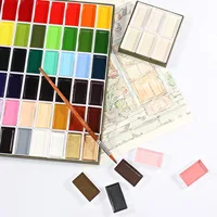 Watercolor Paint Set 24/48 Colors, Professional-quality art supplies for artists adult 4