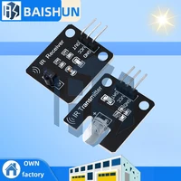 38kHz IR Transmitter & Receiver Module Kit for Arduino – Infrared Sensor Compat DIY Electronics, Robotics Projects (1Set)