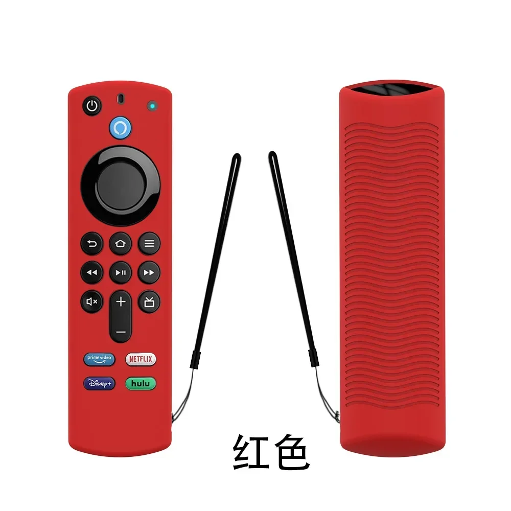 Silicone Cover for 2021 Alexa Voice Fire TV Stick 3rd Gen Remote Control Luminous Protective Sheath Remote Cover Silicone 5