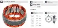 

10479 for STATOR type 12V 95 AMP 3 output LOGAN , SANDERO, DOKKER