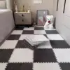 10Pcs 30*30CM Creative Plush Puzzle Foam Floor Mat Puzzle Carpet Warm Playmat Interlocking Exercise Tiles Fluffy Area Rugs 3