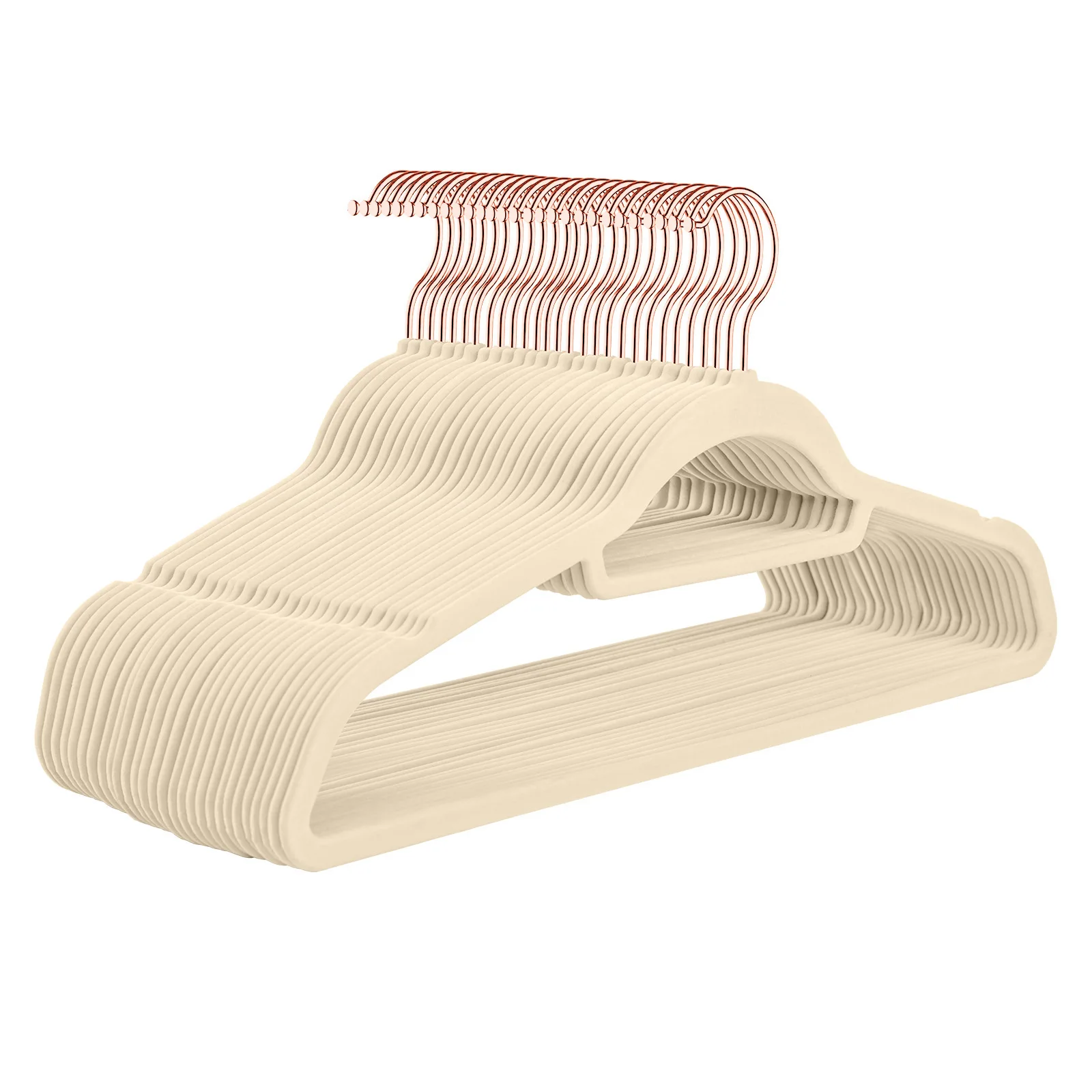 Flocking Rack Seamless-flocking-rack-for-non-slip-plastic-clothes-hanging-home-magic ...