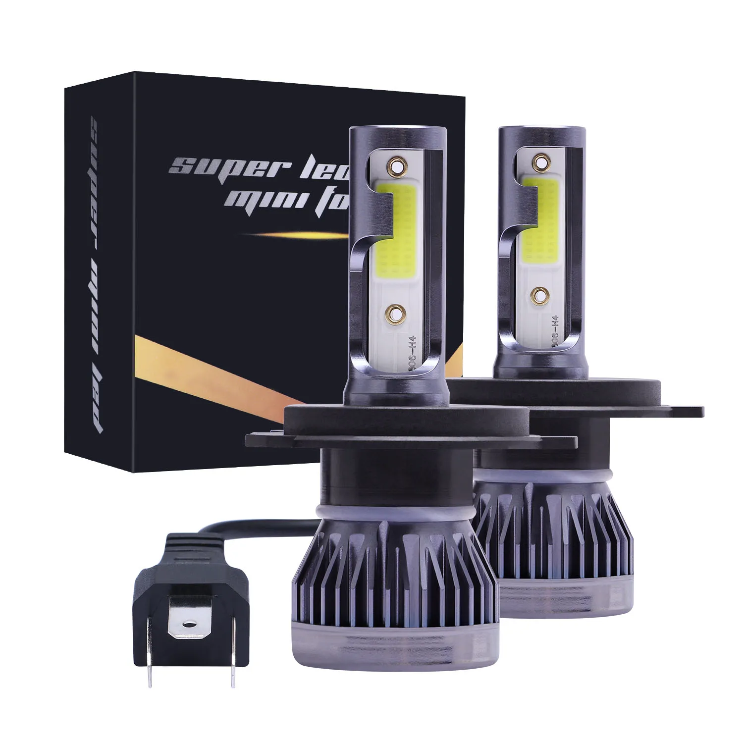 

H4 9003 LED 80W Mini Car Headlight Bulbs H3 H7 LED H1 H8 H9 H11 Headlamps Kit 9005 HB3 HB4 9006 Auto LED Lamps 3000K 6000K 8000K