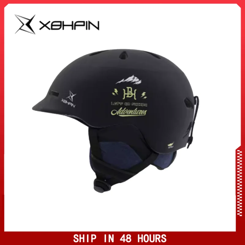 

XBHPIN Brand Man/Woman Ski Helmet Winter Snowboard Helmet Moto Bike Skis/Sled Sports Safety Roller-skating Skateboard Mask
