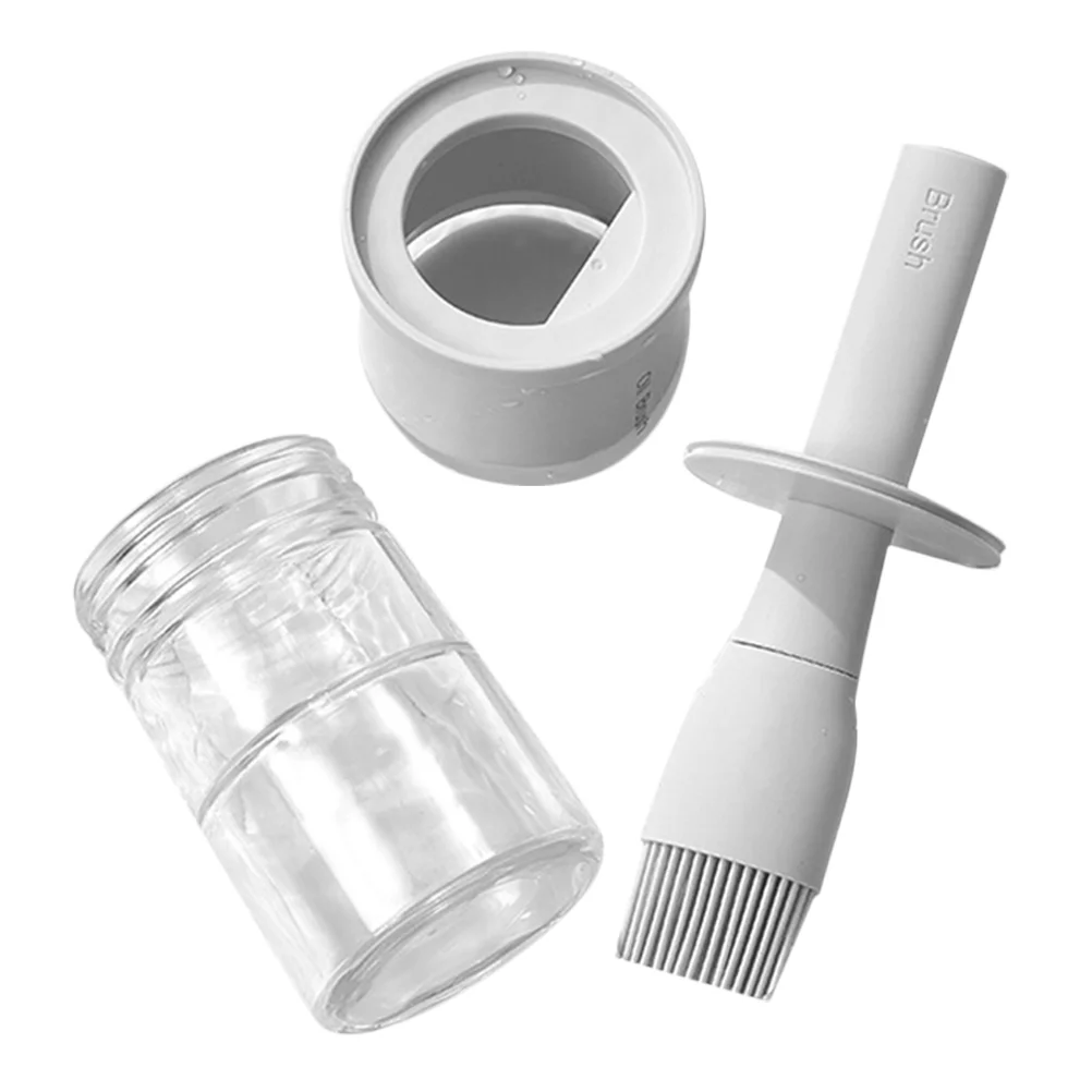 

Oil Brush Bottle Sauce Grilling Basting Barbecue Dispenser Kitchen Utensil Glass Cooking Tool for