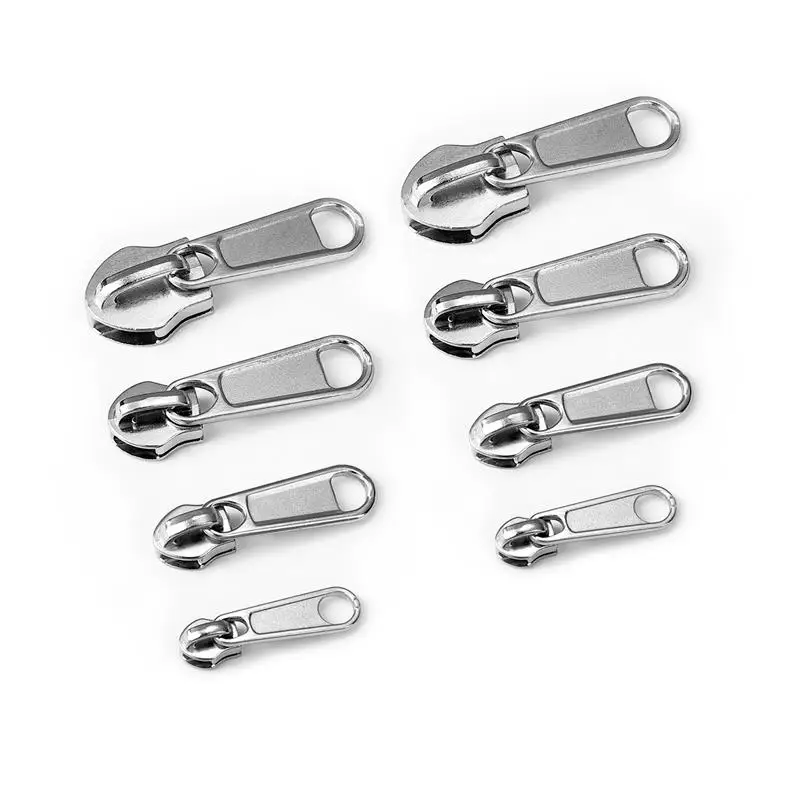 8Pcs Zipper Repair Kit Pullers Universal Double-sided Nylon Zipper Pull For Luggage
