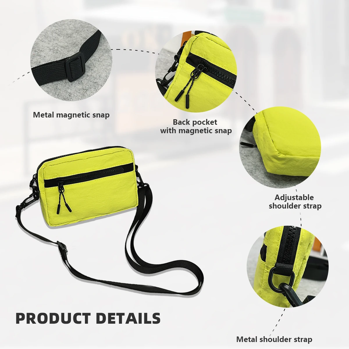 2025 New Niche Crossbody Bag Mini Mobile Phone Bag Daily Travel Cycling Bag Easiest for Match Outdoor Casual Tissue Bag Coin Purse for Lipstick Headphones Power Bank