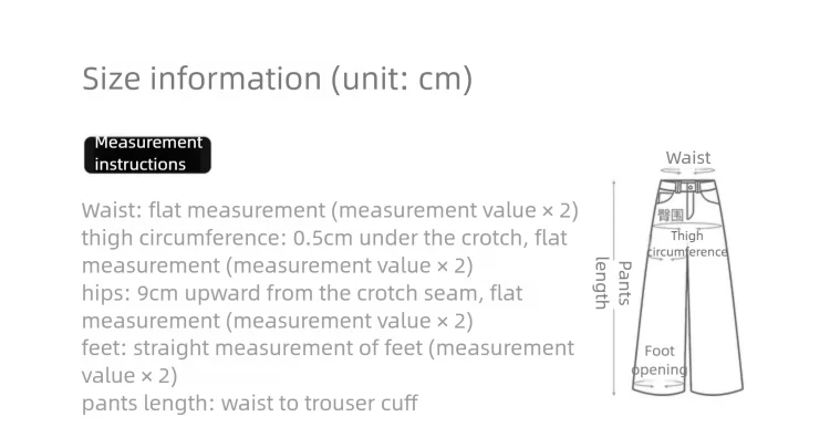 Size guide