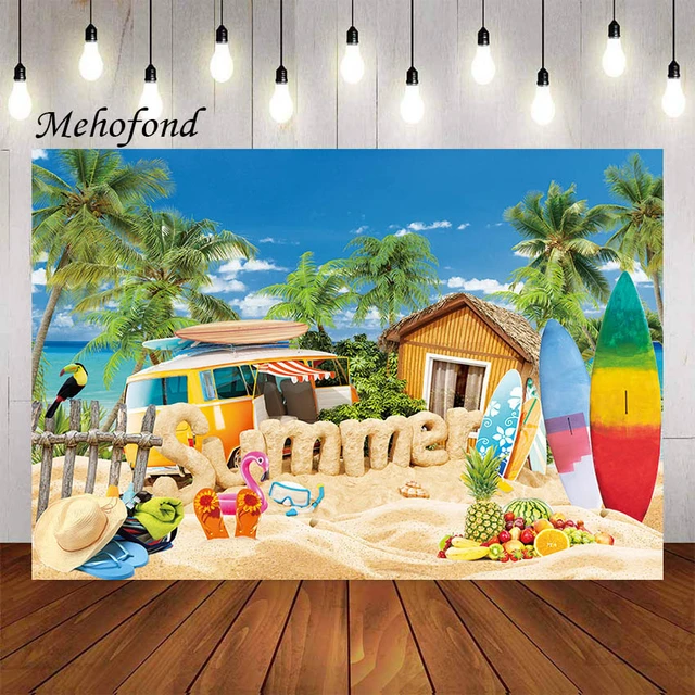 indoor-beach-party-decorations