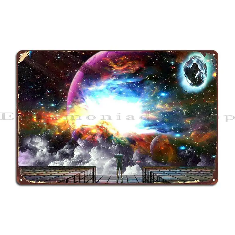 

Parallel Dream View Metal Plaque Poster Rusty Garage Cinema Personalized Plaques Tin Sign Poster