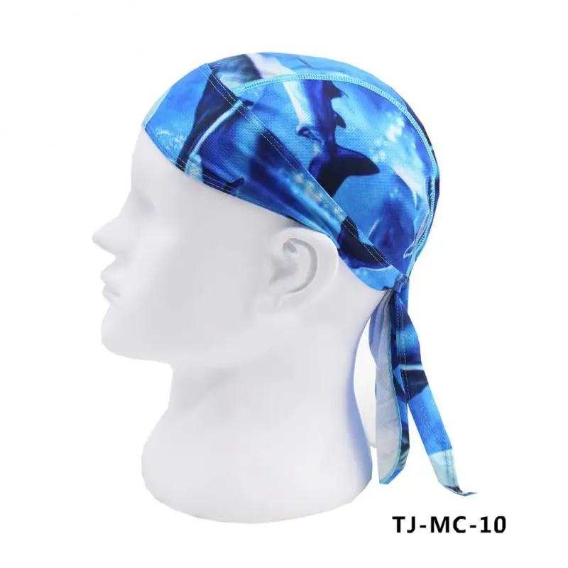 Quick- Pirate Caps Cycling Fishing Camping Bandanas Headscarf Bicycle Riding Windproof Headwear Caps Riding Equipment
