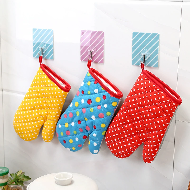 Household Microwave Oven Oven Insulated Gloves Creative Kitchen Non-Slip Heat-Resistant Anti-Scald Baking Gloves silicone oven mitts,kitchen gloves,silicone oven gloves