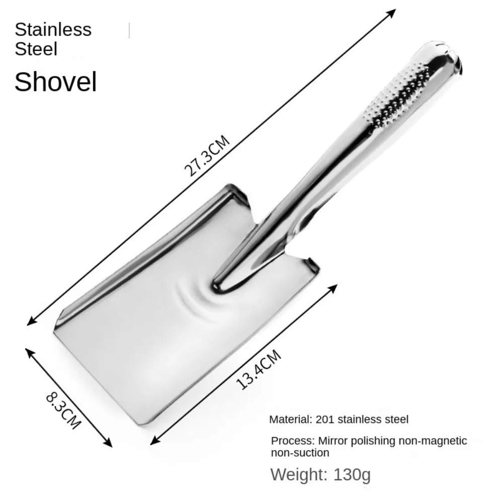 stainless steel Garden Trowel Heavy Duty Planting Gardening Hand Tools Ergonomic Grip Transplanting Garden Hand Shovel 4