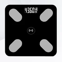 Digital Scales Weight Scale Smart Digital Scale for Home Use Black Large Display Tempered Glass Automatic On Family 1