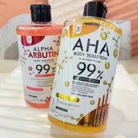 500ml AHA Body and Face Serum Water Moisturizing and Smoothing Facial Skin Arbutin Body Essence Water 2