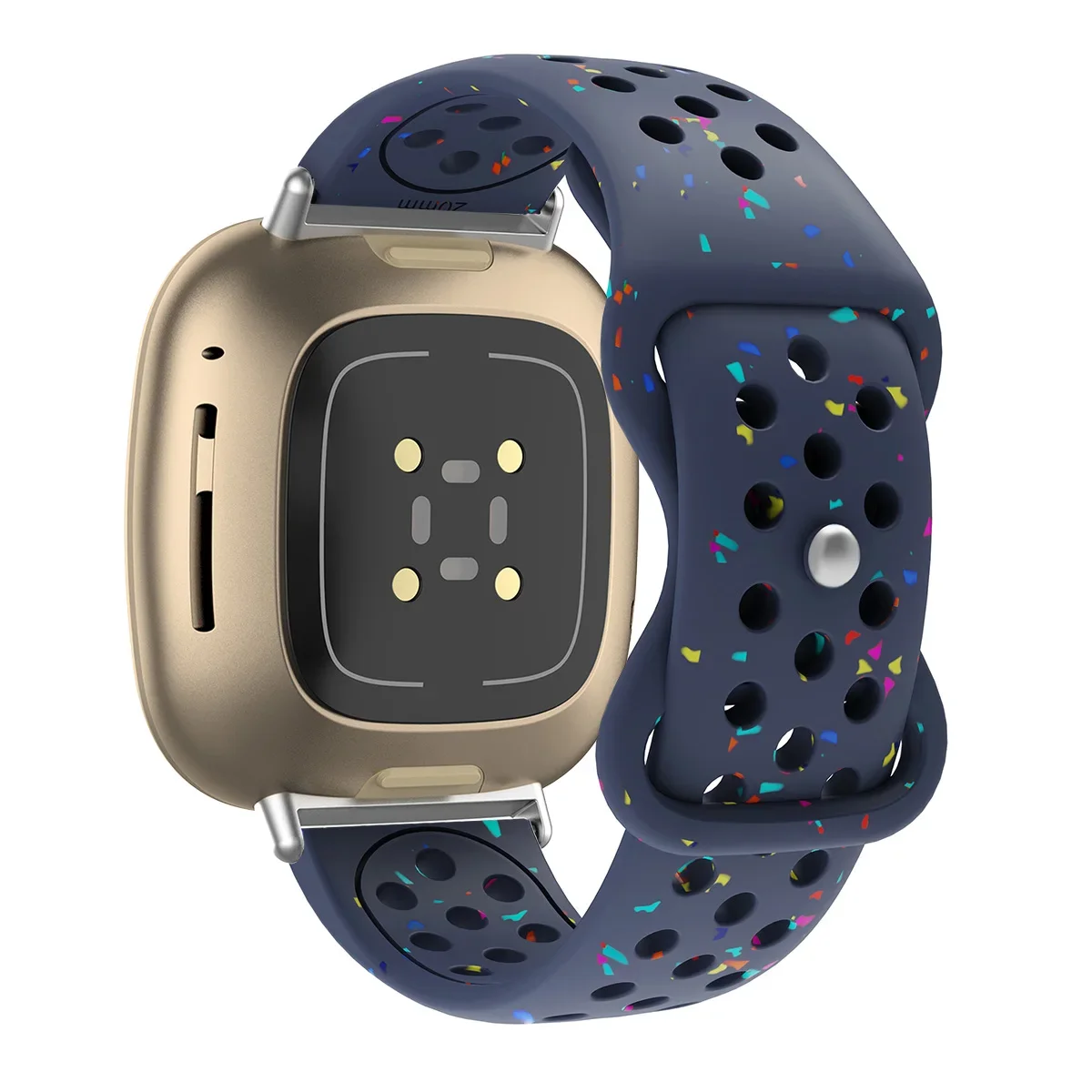 Elastic Eco-Friendly Silicone Sport Strap in Jelly Colors - Smartwatch Accessories