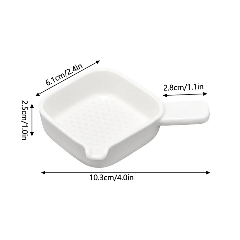 Seasoning Dish Plastic Soy Sauce Dish Dip Vinegar Plate Plate Hot Pot Dipping Sauce Seasoning Bowl Bone Spitting