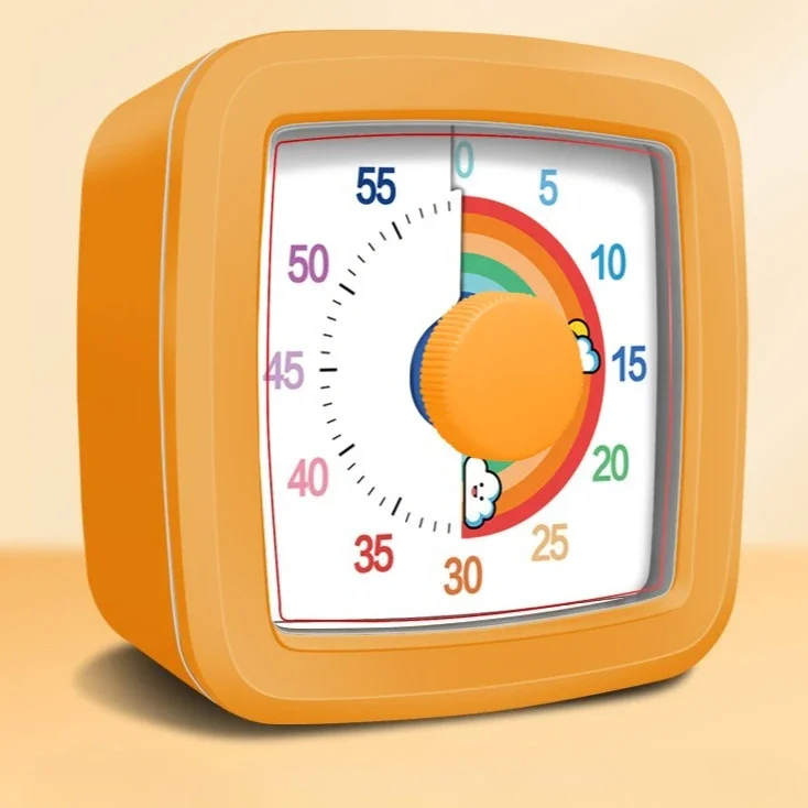 Timer Kids Self Discipline Device Visual Time Management Tool Primary School Students Study Homework Focus Aid Learning Clock