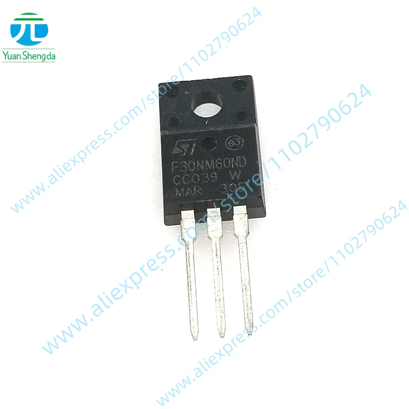 

5 шт. новый оригинальный STF30NM60ND MOS FET 25A/650V TO-220F F30NM60ND