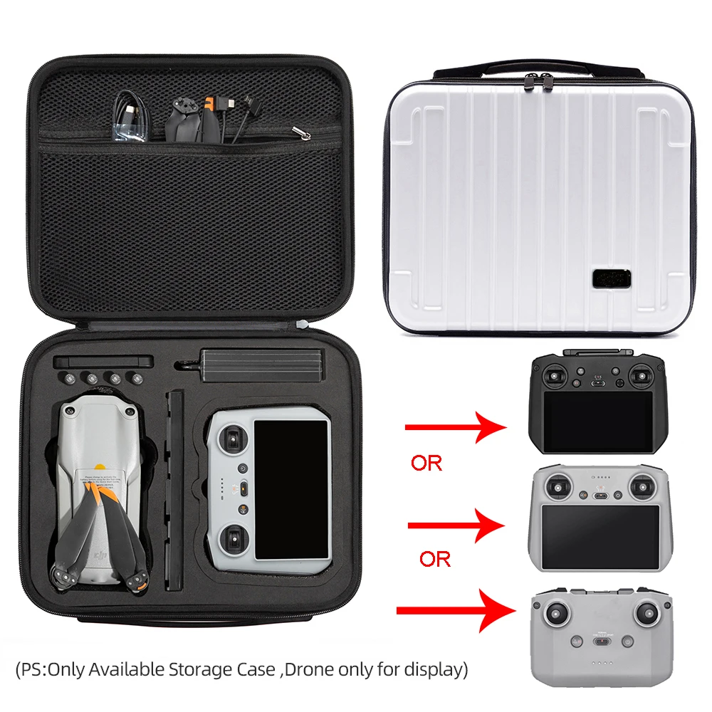 Carrying Case for DJI Air 2S Storage Bag Remote Control with Screen Hard Box Travel Handbag for Mavic Air 2 Drone Accessories