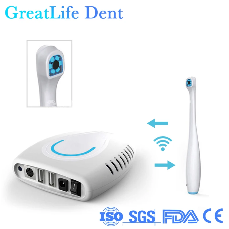 

GreatLife Dent Hd Image 5.0 Mega Pixels Dental Wifi Wireless Dental Chamber Tools Intraoral Camera For Clinic