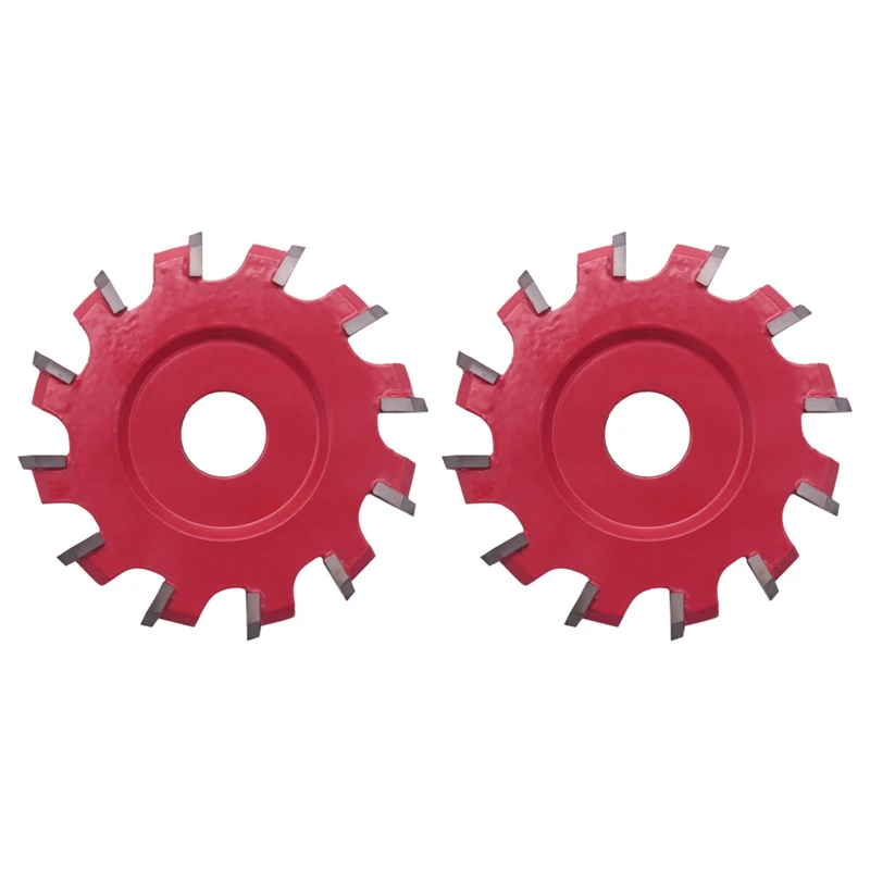 

2X Circular Saw Cutter Round Sawing Cutting Blades Discs Open Composite Panel Slot Groove Plate For Spindle Mac- 10Mm