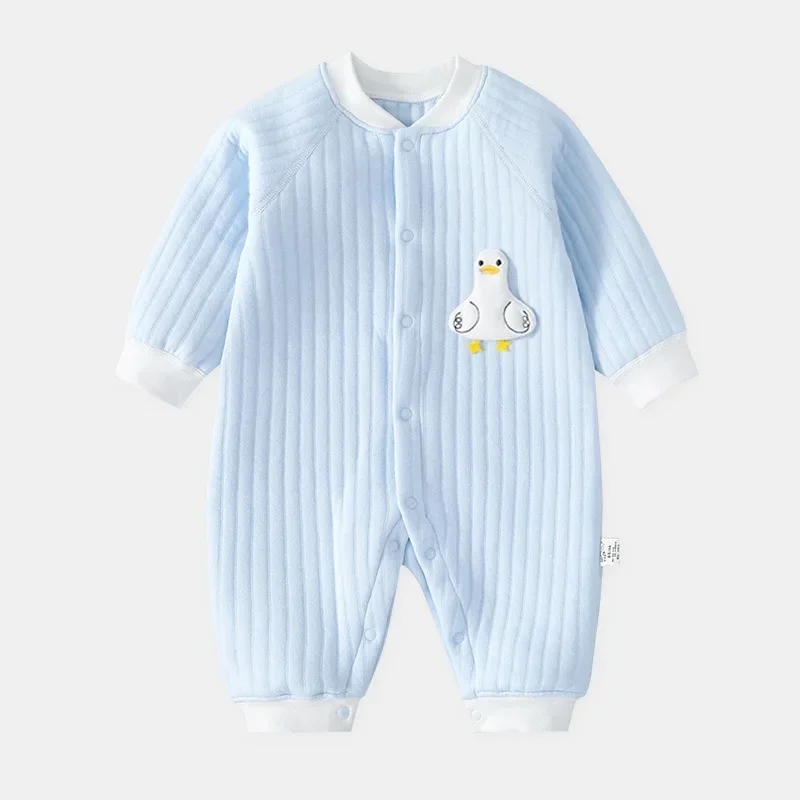 

Panda Elk Baby Girl Boy Pijamas Girls Clothes Jumpsuits Baby Boy Winter Clothes Cotton Sleepsuits Warmth Thickening For Newborn