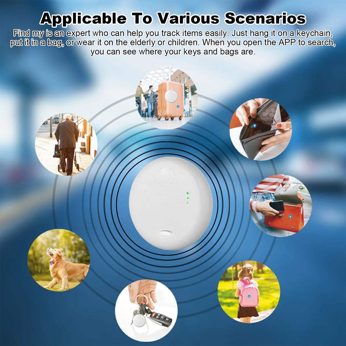 N Tag Smart Locator Anti-loss Reminder anti lost tracker,gps locator,key finder,anti lose tracker,item locator,key chain locator,anti lost locator