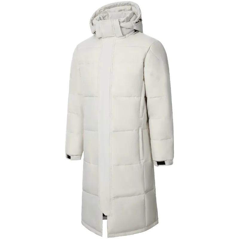 Men Down Jacket Winter Hooded Parka