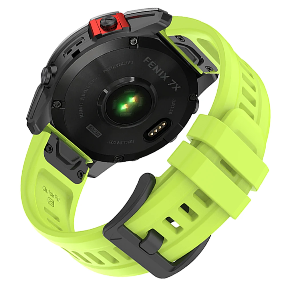 Premium Silicone QuickFit Strap for Garmin Watches - 22mm and 26mm Options Available