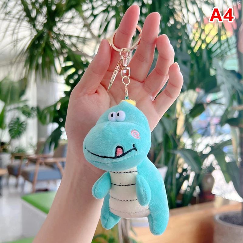 1Pc Alloy Colorful Skeleton Dinosaur Keychain Holiday Gift Pendant Cartoon Dinosaur  Keychain Car Key Bag Pendant Random Delivery - AliExpress