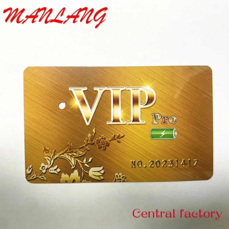 Custom  Wholesale 2023 VIP Card VIP PRO Membership Customized for GSM Box with A 808 Full kit