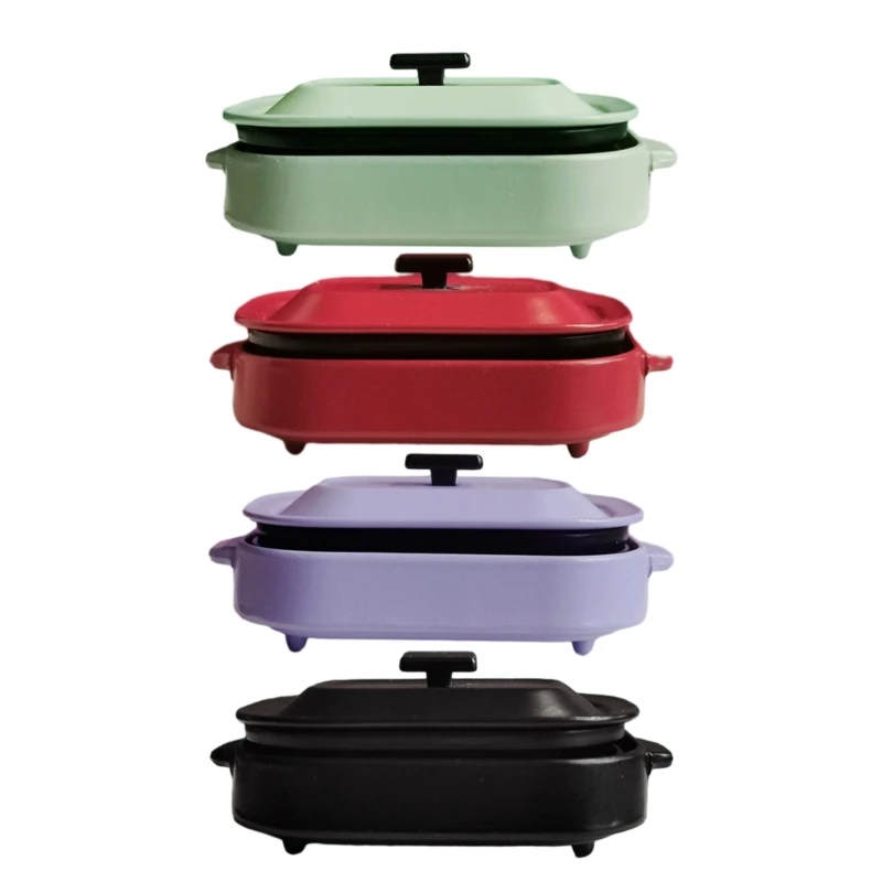 

Cooking Pan Dollhouse Miniature Decoration Kids Play House Kitchenware Props Dropship