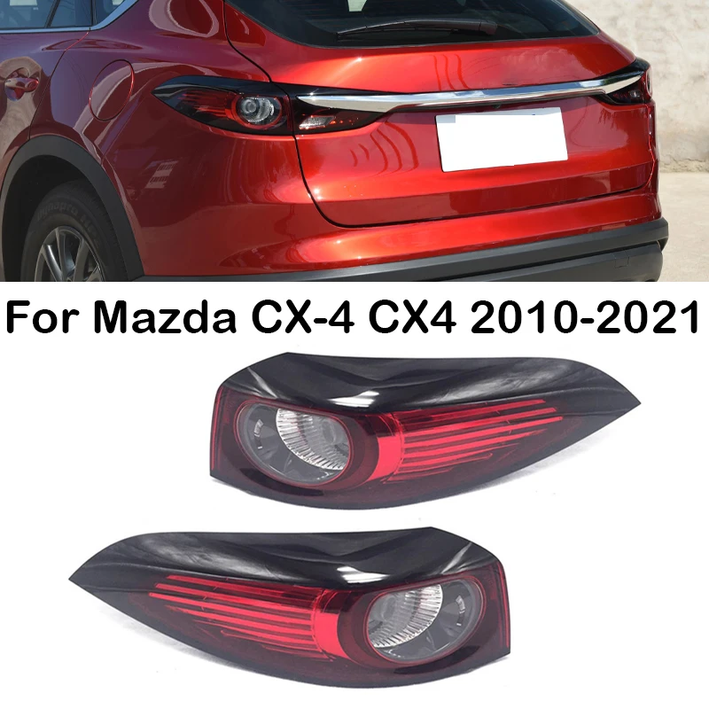 

For Mazda CX-4 CX4 2020 2021 2022 LED LED Car Rear Bumper Tail Light Tail Lamp Warning Brake Stop Lamp Driving Light Taillights