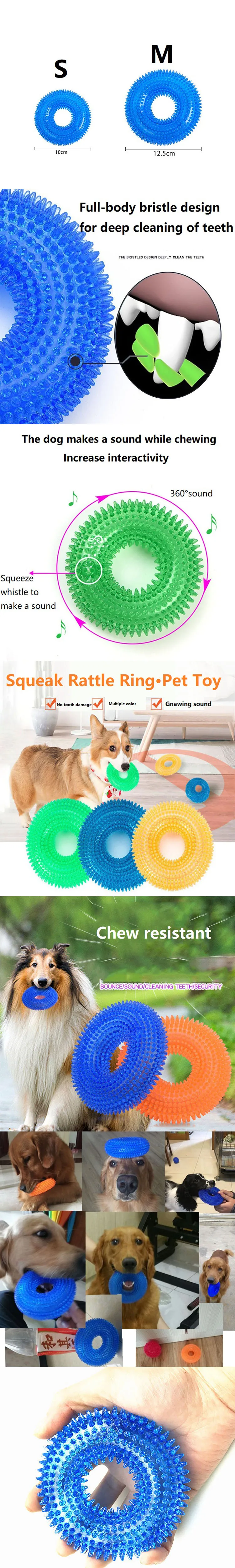 Oförstörbar hundleksak för tugg och hundträning_voghion.com