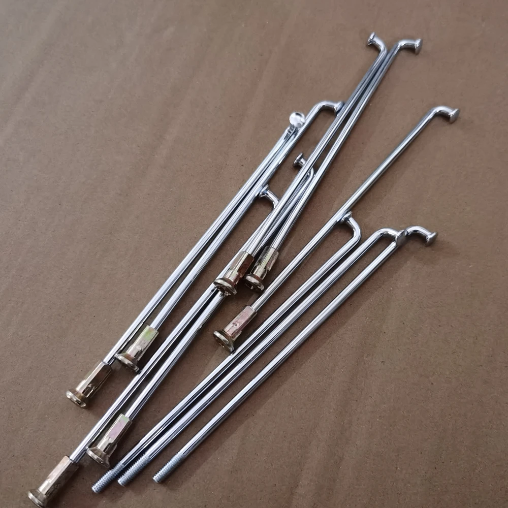 36pcs/lot 8G bicycle spokes 9K motorcycle spokes 3.5mm 4mm*124-235mm E-bicycle JH70 GN250 125