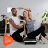 3D Vibration Plate Machine - Dual Motor Oscillation, Lateral + 3D Motion Vibration Platform Machine 4