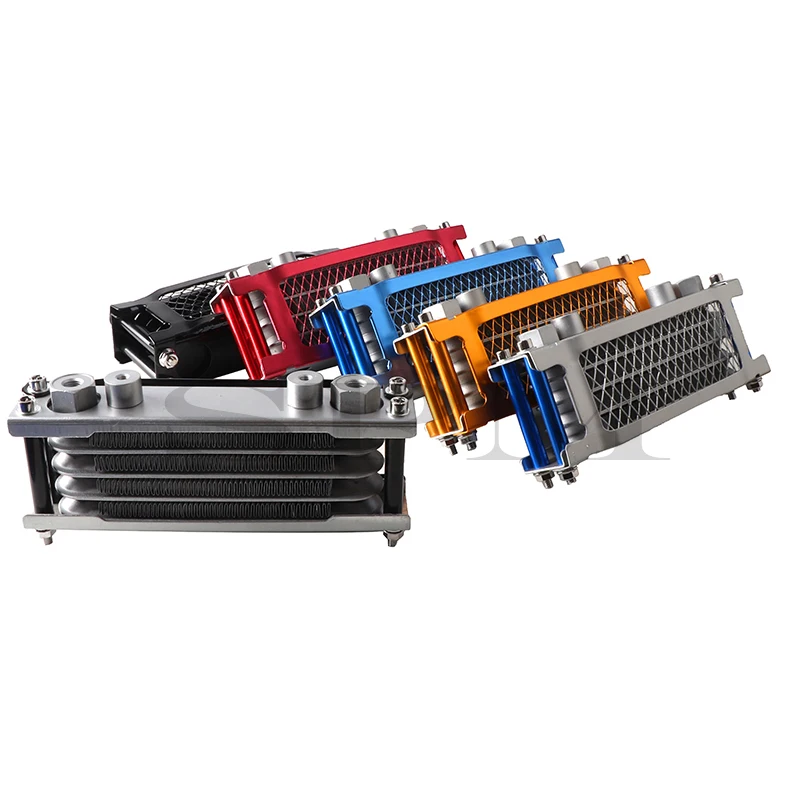 Motorcycle-Oil-Cooler-Dirt-Bike-Oil-Radiator-For-Honda-Monkey-Pitbike ...