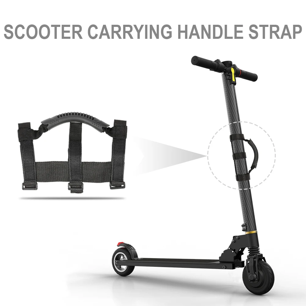 Universal Electric Scooter Hand Carrying Handle Strap for M365 ES1 ES2 ES3 ES4 Outdoor Cycling Scooters Supplies