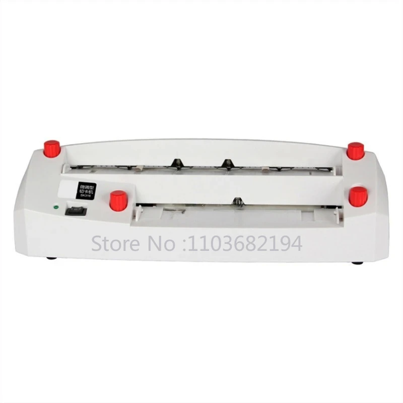 

NEW High Quality Automatic Name Card Slitter Name Card Cutter A4 Size Business Card Cutting Machine SK316