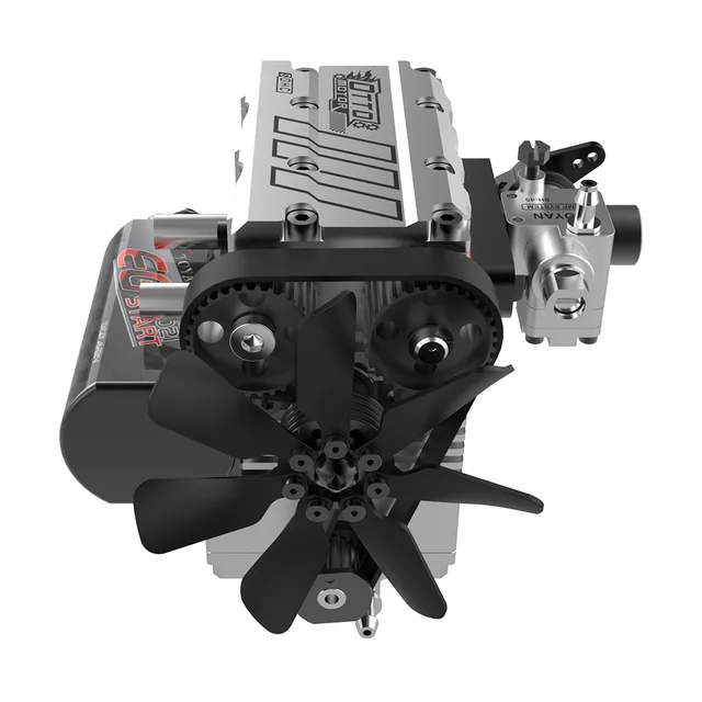 FS L200AC TOYAN ENGINE Air Cooled Nitro Engine Twin Cylinder 4 Stroke Engine DIY Kit Model Toy IN STOCK 4