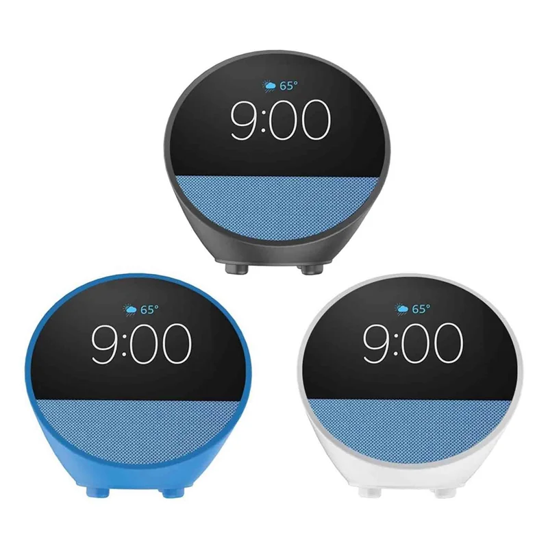 Y10A-Silicone Protective Case For Echo Spot ( Release) With Dustproof & Drop-Proof Protective Case