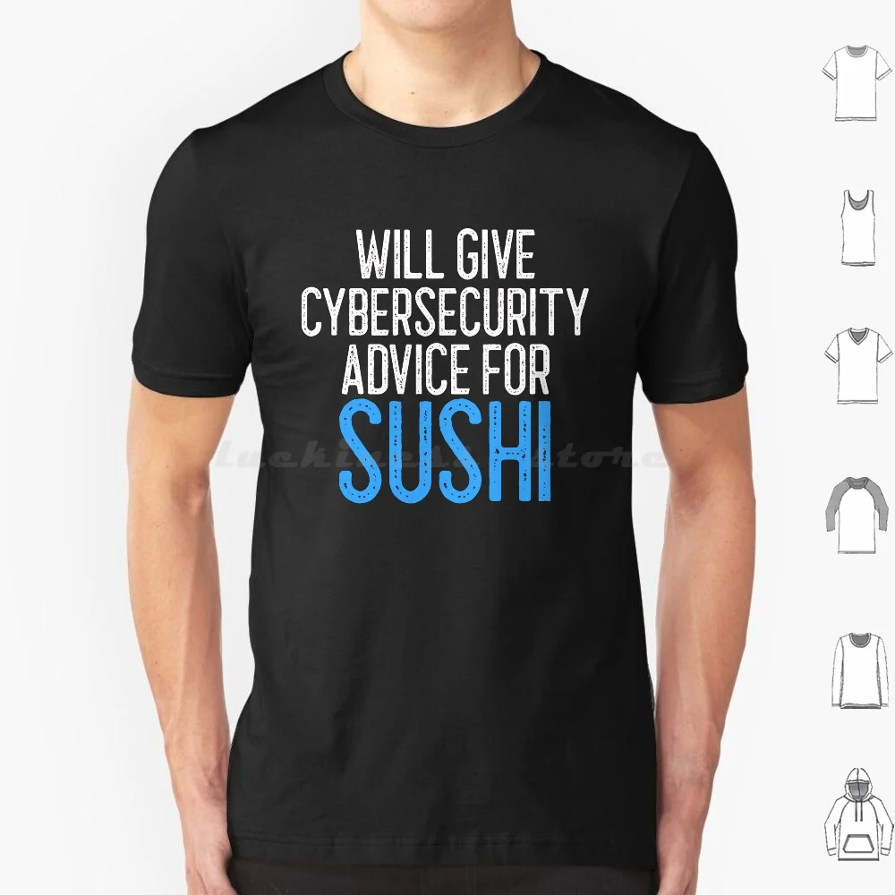 Will Give Cybersecurity Advice For Sushi It Gift Tank Tops Vest Sleeveless  Cybersecurity Hacker Security Cyber Hack Infosec - AliExpress